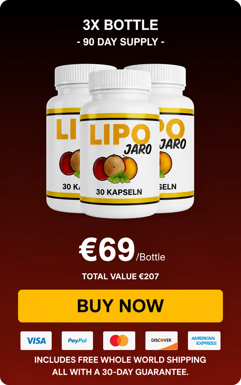 3 Bottles Package